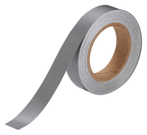 Brady Banding Tape, Gray, 1 In. W 36307