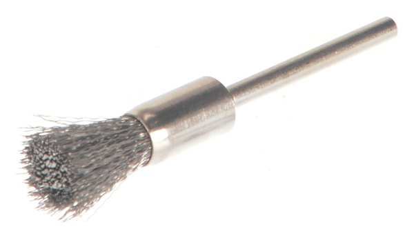 Weiler Miniature End Brush, Crimped Wire, 5/16 91229