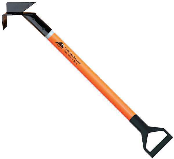 Leatherhead Tools Drywall Hook, 10 ft. Pro-Lite Pole, HiViz Orange, D-Handle PLO-10DH-D