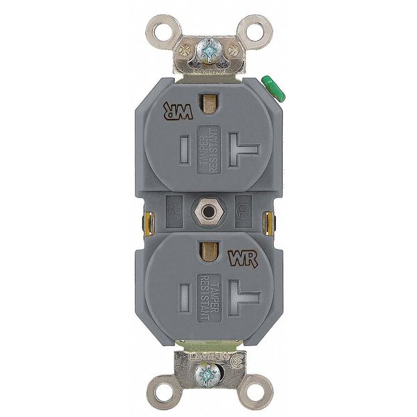 Leviton Receptacle TWR20-GY