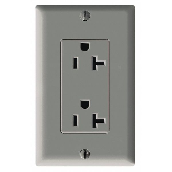 Leviton Receptacle 16352-GY