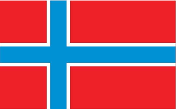 Nylglo Norway Flag, 3x5 Ft, Nylon 196446