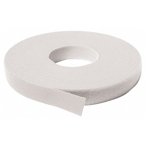 Velcro Brand Back-to-Back Strap, No Adhesive, 37.5 ft, 3/4 in Wd, White 189811