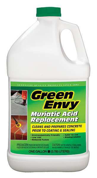 Green Envy Liquid 1 gal. Muriatic Acid, Jug 610G1