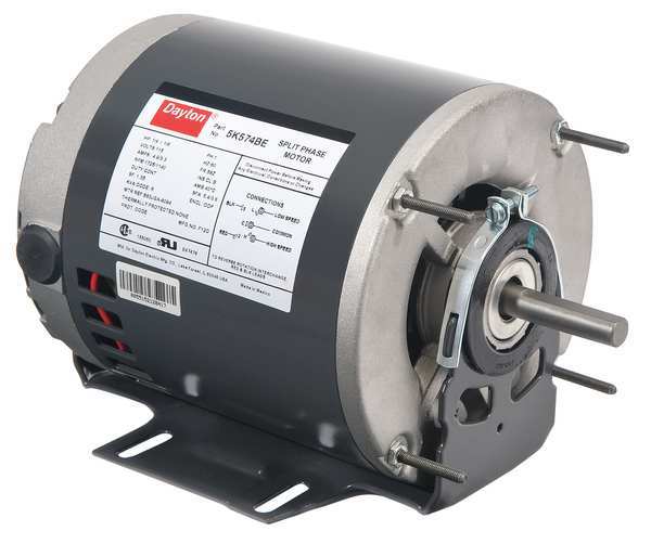 Dayton GP Mtr, Split Ph, ODP, 1/3 HP, 1725 rpm, 56Z 5K554