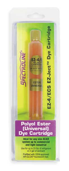 Spectroline Dye Capsule Leak Detector, Universal, PK6 EZ-4/ECS