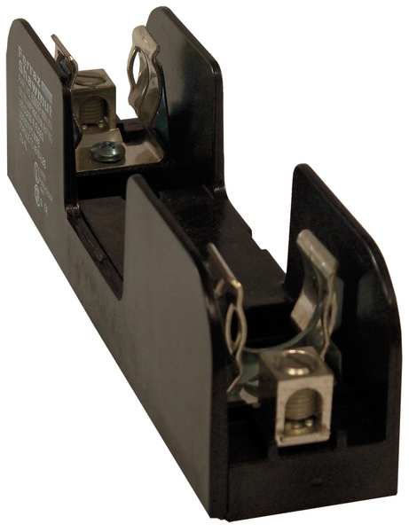 Mersen Open Fuse Block, R UL Class, 1 Poles, 60A Amp Range, 600V AC/DC Volt Rating 60606R