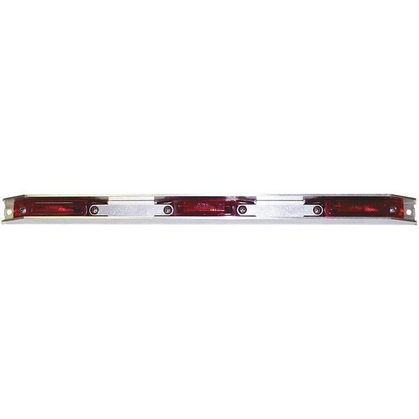 Truck-Lite ID Bar Lamp, LED, Rectangle, Red 35740R