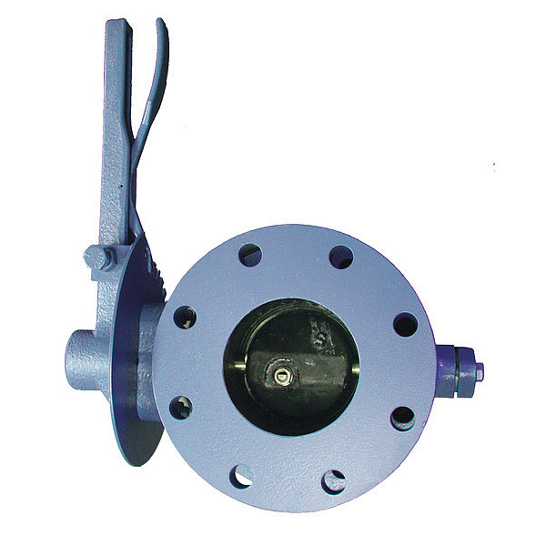 Val-Matic Butterfly Valve, Flanged, 4 In, Locking 2004/4BL