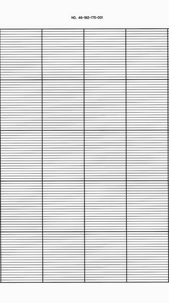 Honeywell Strip Chart, Roll, Range None, Length 120Ft BN  46182175-001
