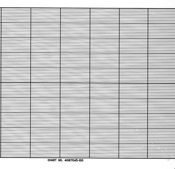 Honeywell Strip Chart, Fanfold, Range None, 46 Ft BN  46187045-100