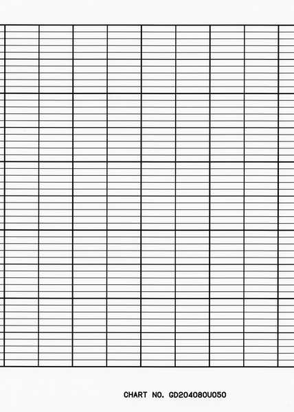 Graphic Controls Strip Chart, Roll, Range None, Length 82 Ft CLH GD204080U050