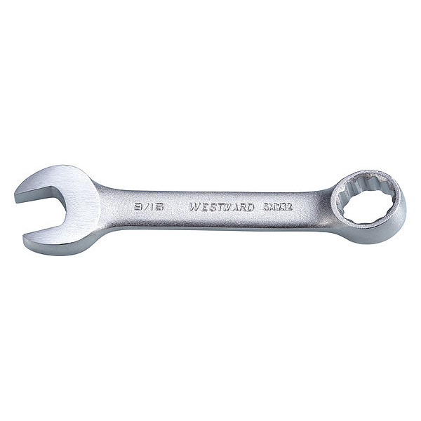 Westward Combination Wrench, SAE, 9/16in Size 5MW32