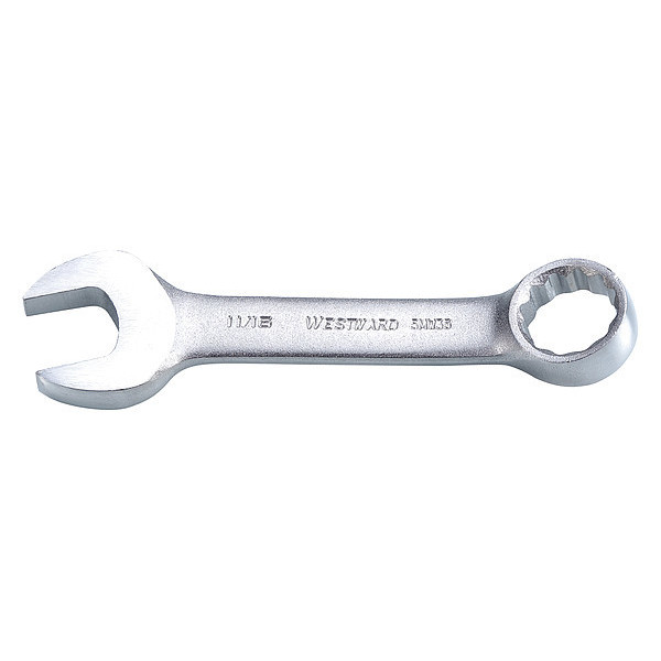 Westward Combination Wrench, SAE, 11/16in Size 5MW35