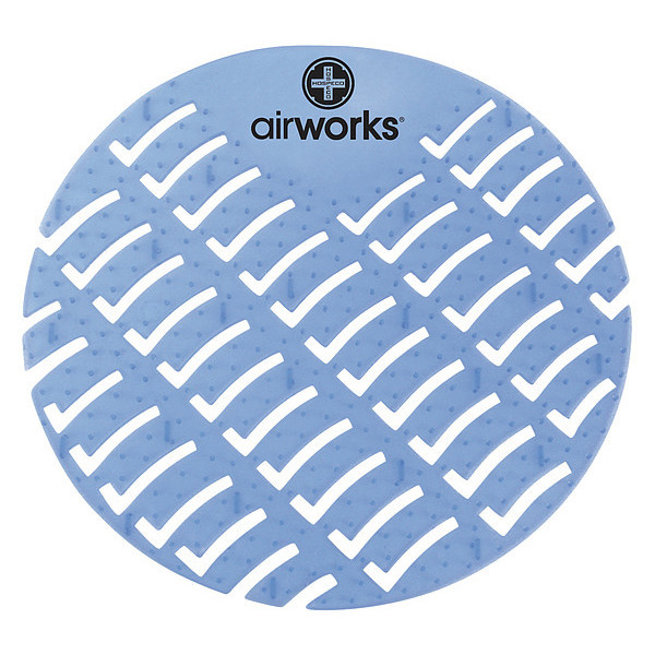 Air Works Urinal Screen, Round, Eucalyptus, PK60 AWUS001