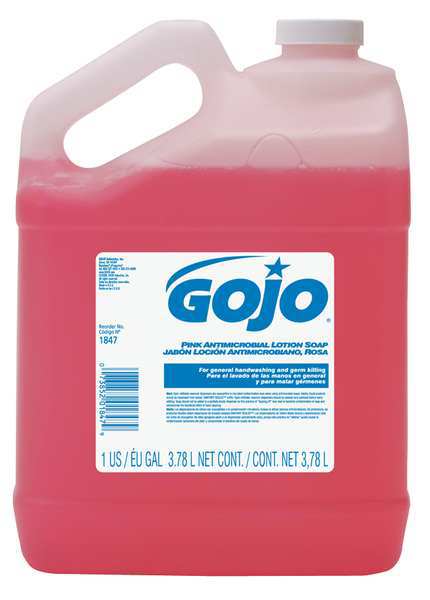 Gojo 1 gal. Liquid Hand Soap Jug, 4 PK 1847-04