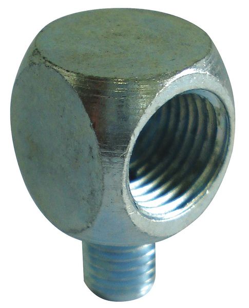 Westward Grease Fitting, 90 Degree, Square, PK5 5NUF9
