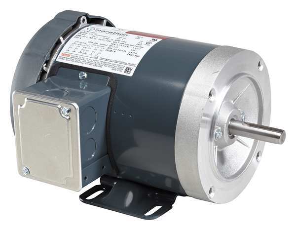 Marathon Motors 3-Phase General Purpose Motor, 3/4 HP, 56C Frame, 208-230/460V AC Voltage, 1,140 Nameplate RPM 5K49PN6022