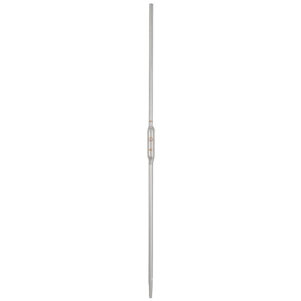 Lab Safety Supply Volumetric Pipette, A, Glass, 100mL, PK6 5PTE2