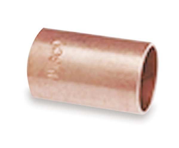 Nibco 1/2" NOM C Copper Coupling without Stop 601 1/2