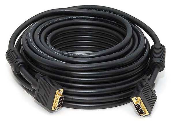 Monoprice Super VGA M/M CL2 Rated Cable w/ Ferrites (Gold Plated), 50ft 3572