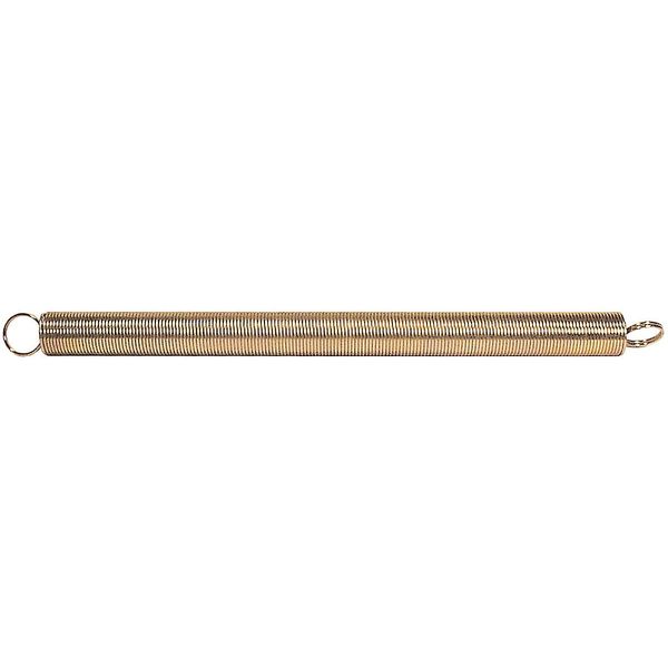 Zoro Select Tension Spring, Zinc Plated, 1 ft. 4 in. L 5RLT9