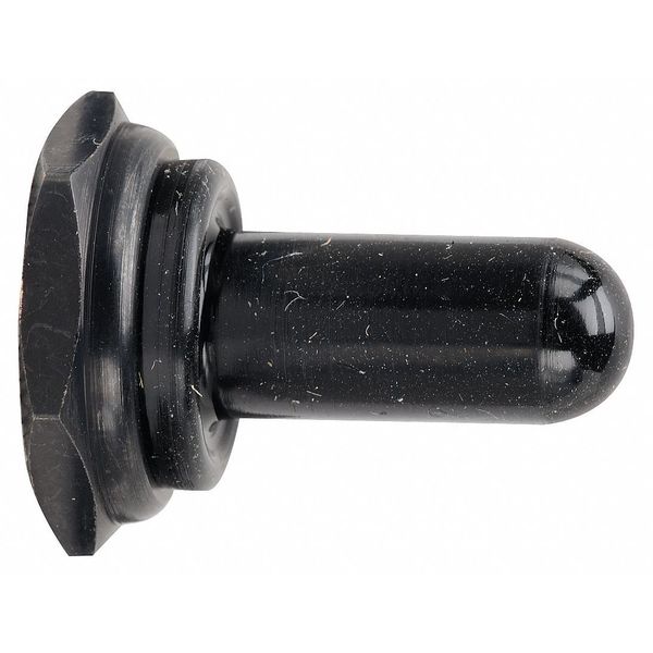 Zoro Select Toggle Switch Boot, 15/32 In, Rubber 5RLW2