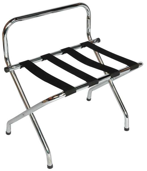 Csl Luggage Rack, 26 1/2 H x 16 D In., PK6 1055C-BL