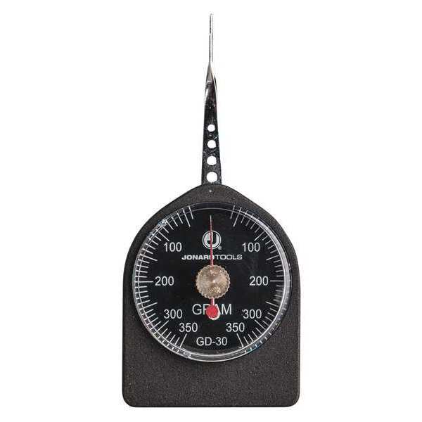 Jonard Tools Dynamometer Gauge, Dial, 40-350g GD-30