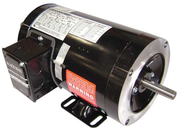 Marathon Motors Vector Motor, 2.3 lb-ft, 3/4 HP, 230/460 V 056H17T15528