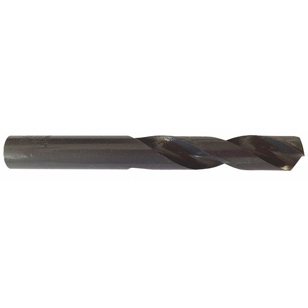 Westward Screw Machine Drill Bit, 1/16 in Size, 135  Degrees Point Angle, High Speed Steel, Spiral Flute 5UDL7