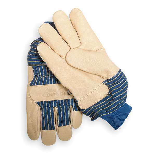 Condor Leather Gloves, Grained Pigskin, XL, PR 1GD17