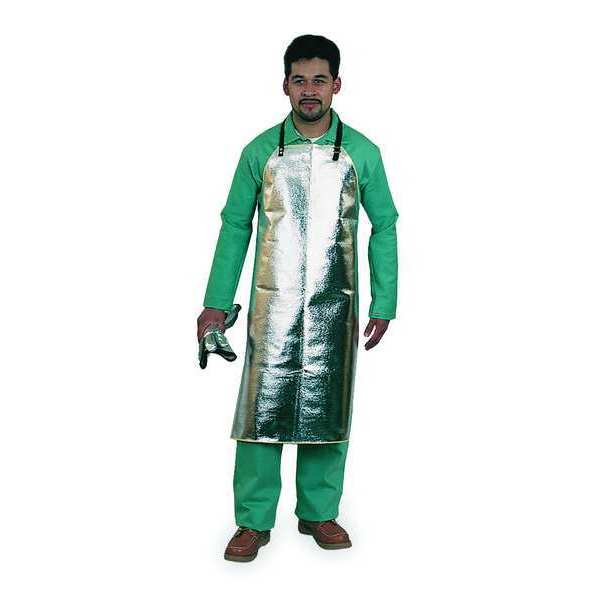 Steel Grip Aluminized Bib Apron, Aluminized Thermonol ATH125-39