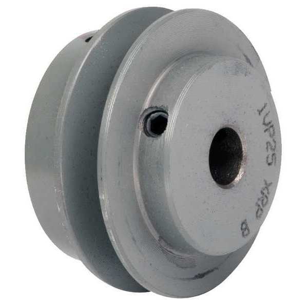 Tb Woods 5/8" Fixed Bore 1 Groove Variable Pitch Pulley 2.58" OD 1VP2558