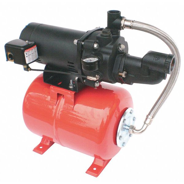 Dayton Shallow Well Jet Pump Sys, 3/4HP, 115/230V 5UXK9