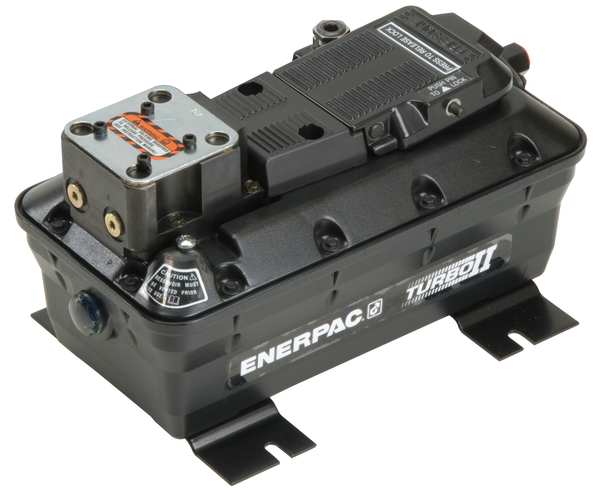 Enerpac PASG3002SB, Turbo II Air Hydraulic Pump, Mount for Single DO3 Valve, 180 in3/min Oil Flow at 100 psi PASG3002SB