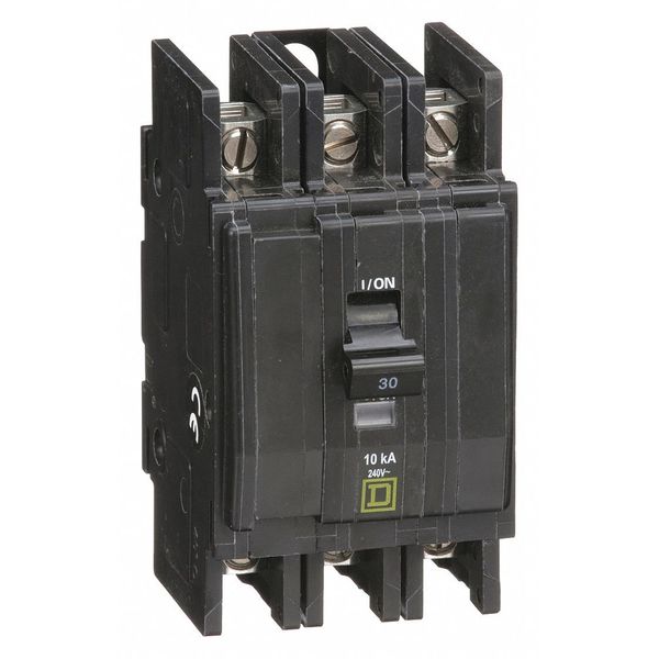 Square D Miniature Circuit Breaker, QOU Series 30A, 3 Pole, 120/240V AC QOU330
