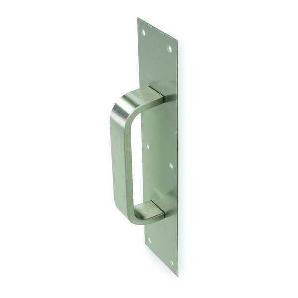 Rockwood Door Pull Plate, Stainless Steel, 12"L x 3"W, 0.05" Proj. 122 X 70A.32D