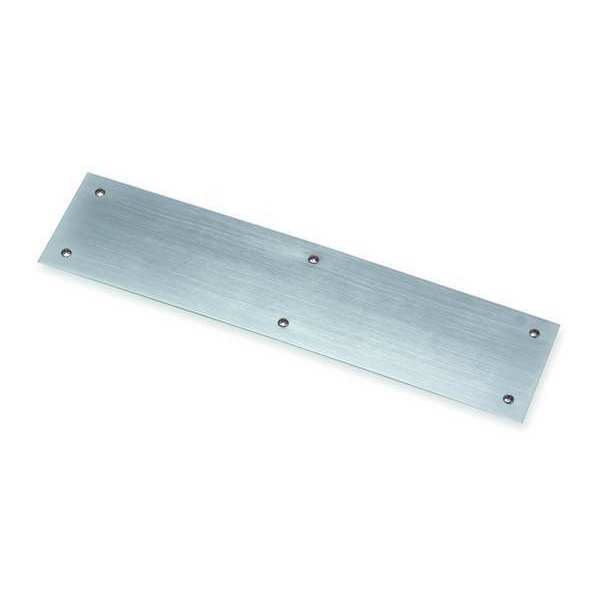 Rockwood Door Push Plate, Stainless Steel, 12"L x 3"W, 0.125" Proj. 73A.32D316