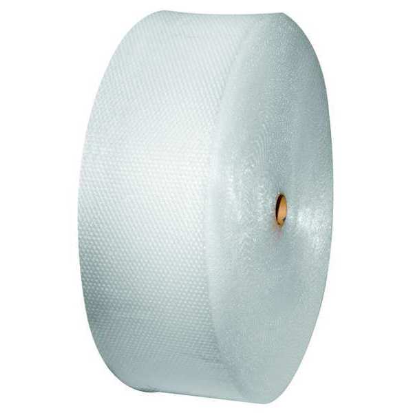 Zoro Select Bubble Roll 48" x 375 ft., 5/16" Thickness, Clear 5VEK5
