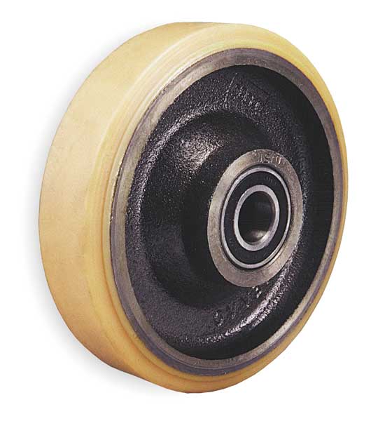 Zoro Select Caster Wheel, Polyurethane, 12 in., 3080 lb 300 PT1H