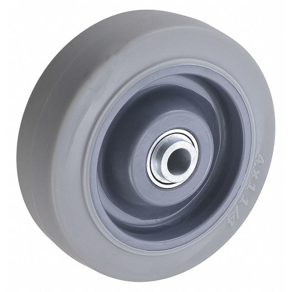 Zoro Select Caster Wheel, 70 Shore A, 300 lb. 5VT74