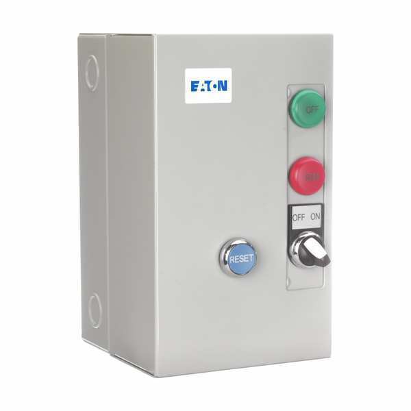 Eaton Nonreversing IEC Magnetic Motor Starter, 1NO ECX09C1THA-R63/C
