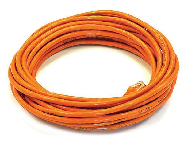 Monoprice Ethernet Cable, Cat 5e, Orange, 25 ft. 2155