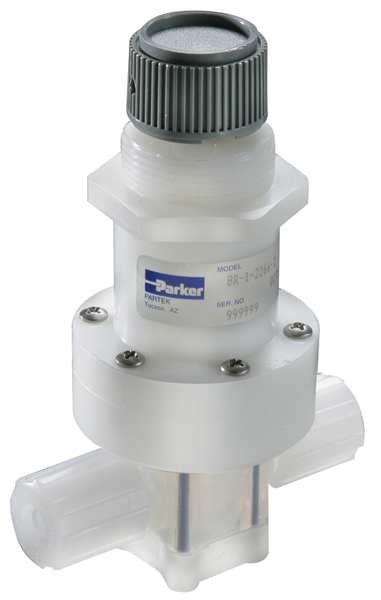 Parker Pressure Regulator, 1/4 In, 0 to 30 psi PR-1-2264-1