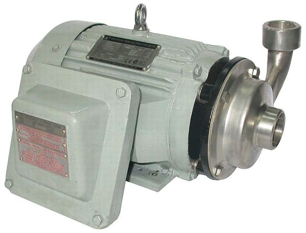 Dayton Haz Location Cent Pump, 2 HP 5WXU9