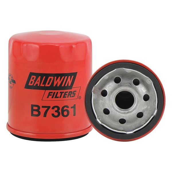 Baldwin Filters Oil Filter, Spin-On, 3-17/32"x3"x3-17/32" B7361