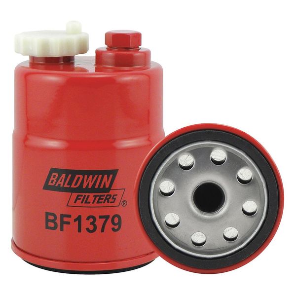 Baldwin Filters Fuel Filter, 4-19/32 x 3-1/32 x 4-19/32In BF1379