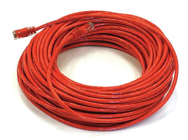 Monoprice Ethernet Cable, Cat 6, Red, 75 ft. 5031