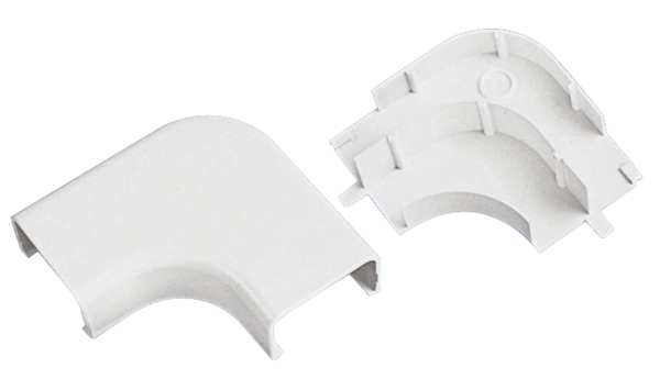 Panduit Right Angle, Off White, PVC, Elbows RAFX5IW-X